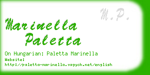 marinella paletta business card